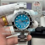 N+ Factory New Clone Rolex Submariner Tiffany Blue 40mm Black Ceramic Bezel Watch 
